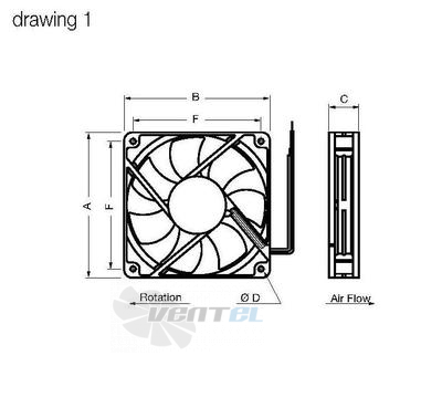 Fandis D12A04SWBZX0 - описание, технические характеристики, графики