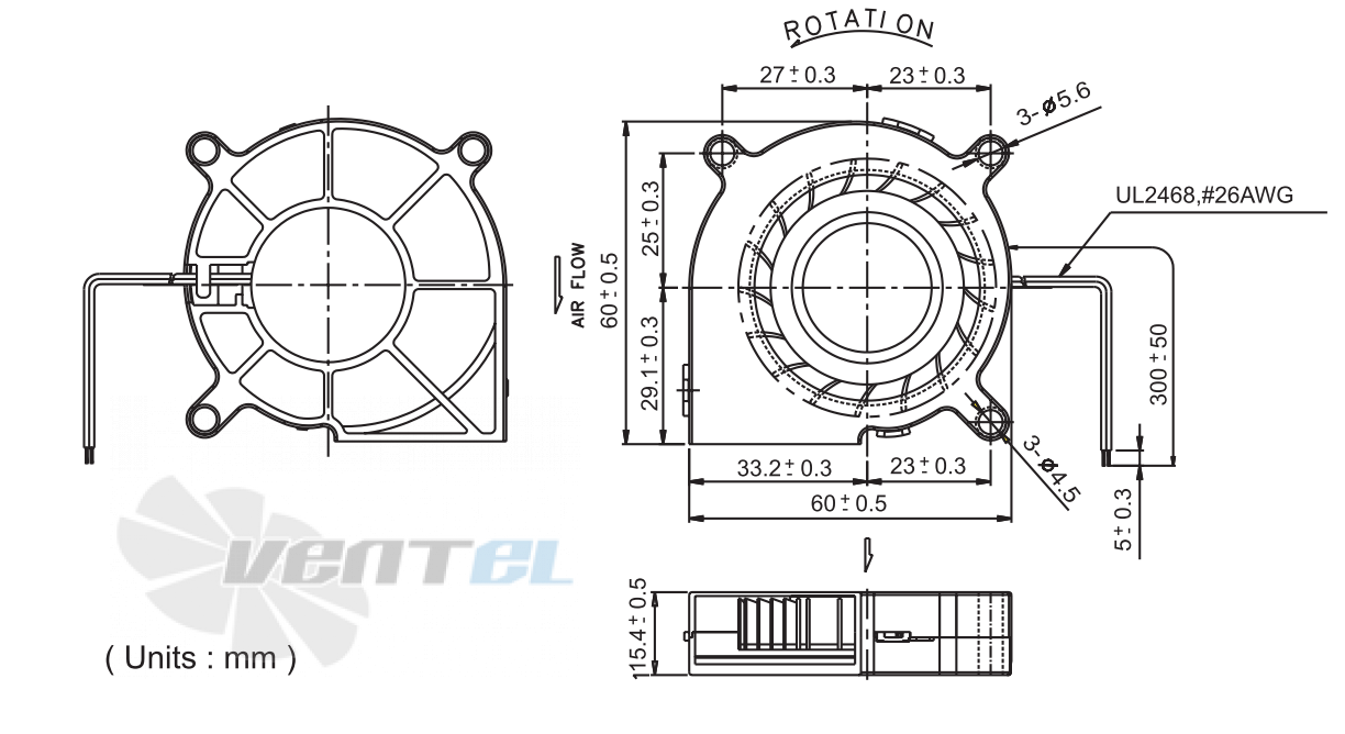 Sunon GB1206PHV3-AY - описание, технические характеристики, графики