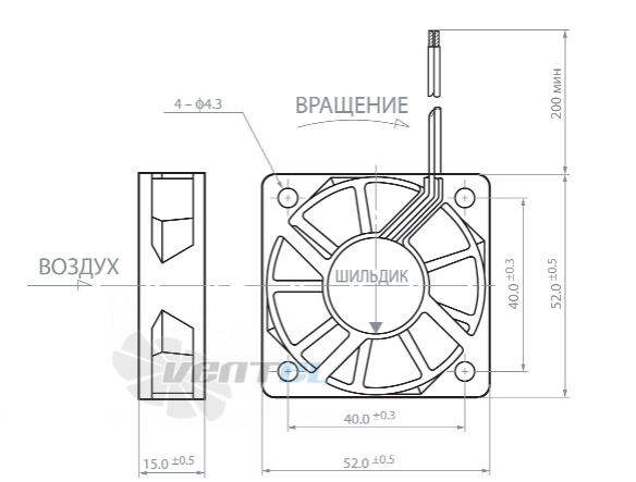 NMB 2106KL-04W-B40 - описание, технические характеристики, графики