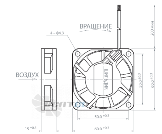 NMB 2406KL-04W-B20 - описание, технические характеристики, графики