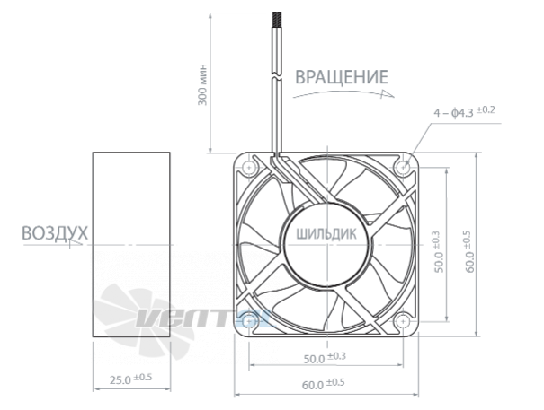 NMB 2410RL-04W-B10 - описание, технические характеристики, графики