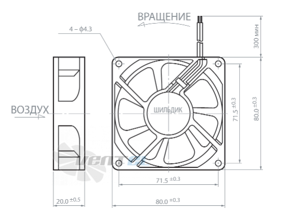 NMB 3108NL-04W-B10 - описание, технические характеристики, графики