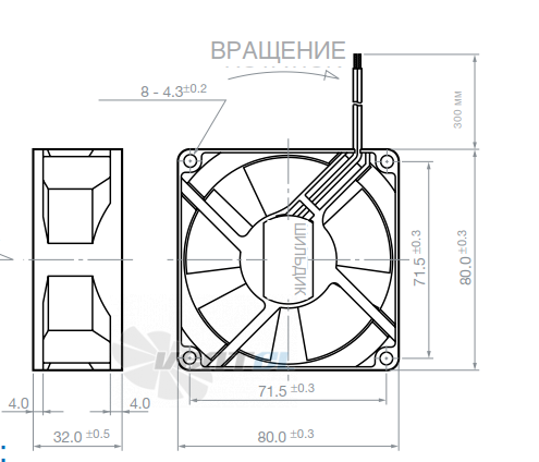 NMB 3112KL-04W-B30 - описание, технические характеристики, графики