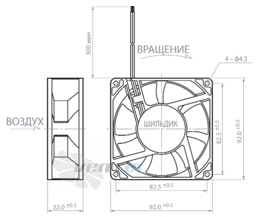 NMB 3612KL-04W-B30 - описание, технические характеристики, графики