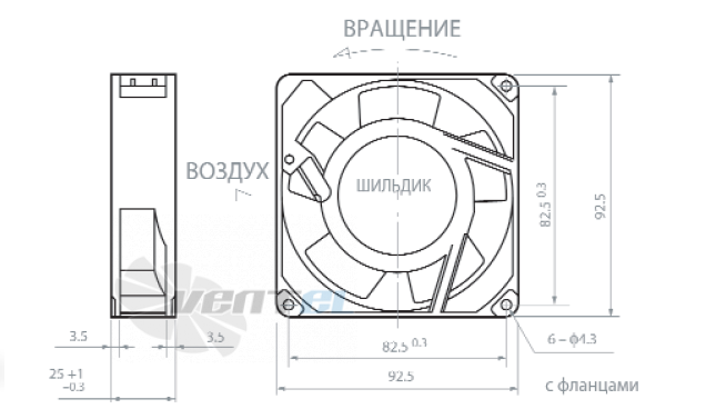 NMB 3610PS-12T-B10 - описание, технические характеристики, графики