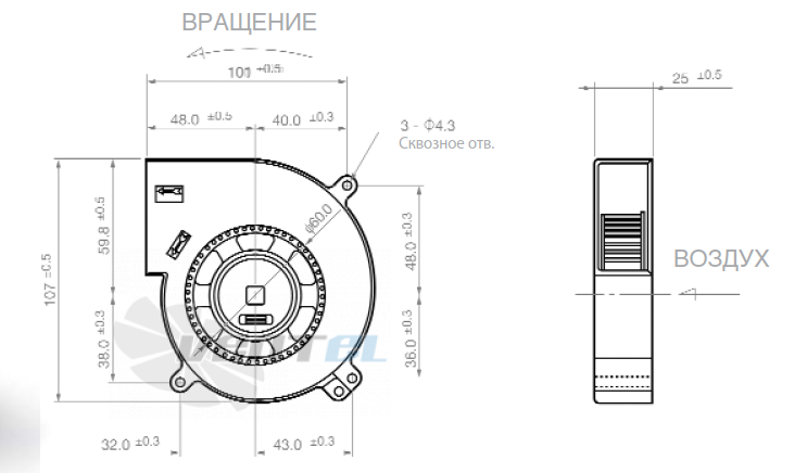 NMB BT1002-B043-000 - описание, технические характеристики, графики