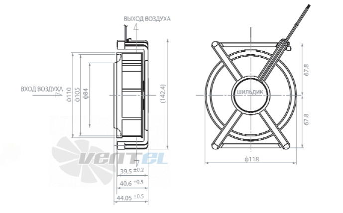 NMB 110R037D055 - описание, технические характеристики, графики