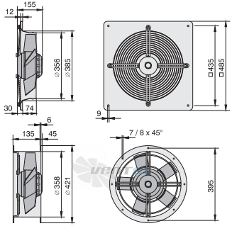 Rosenberg DQ 350-2 - описание, технические характеристики, графики
