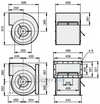 Rosenberg DRAD 356-4 K - описание, технические характеристики, графики