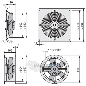 Rosenberg EQ 500-6 - описание, технические характеристики, графики