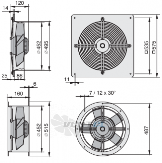 Rosenberg EQ 450-4 - описание, технические характеристики, графики