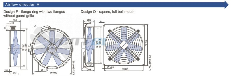 Ziehl-abegg FC100-NDQ.7M.A7 - описание, технические характеристики, графики