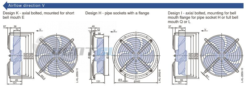 Ziehl-abegg FN035-4EW.WD.A7 - описание, технические характеристики, графики