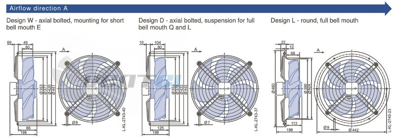 Ziehl-abegg FN035-6EW.0C.A7P2 - описание, технические характеристики, графики