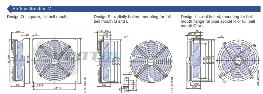 Ziehl-abegg FN100-ADQ.7M.V5P1 - описание, технические характеристики, графики