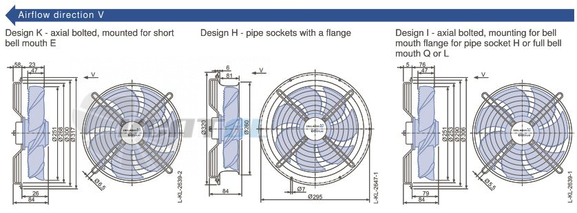 Ziehl-abegg FN025-6ID.0B.A7 - описание, технические характеристики, графики