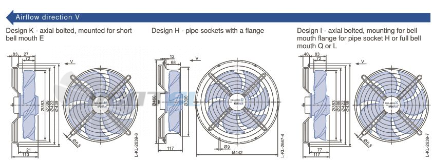 Ziehl-abegg FN035-6ID.0E.A7 - описание, технические характеристики, графики