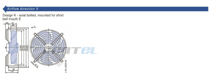 Ziehl-abegg FN040-6IK.BF.V7P2 - описание, технические характеристики, графики