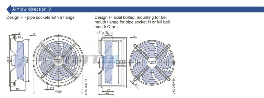 Ziehl-abegg FN042-6ID.BF.A7P1 - описание, технические характеристики, графики