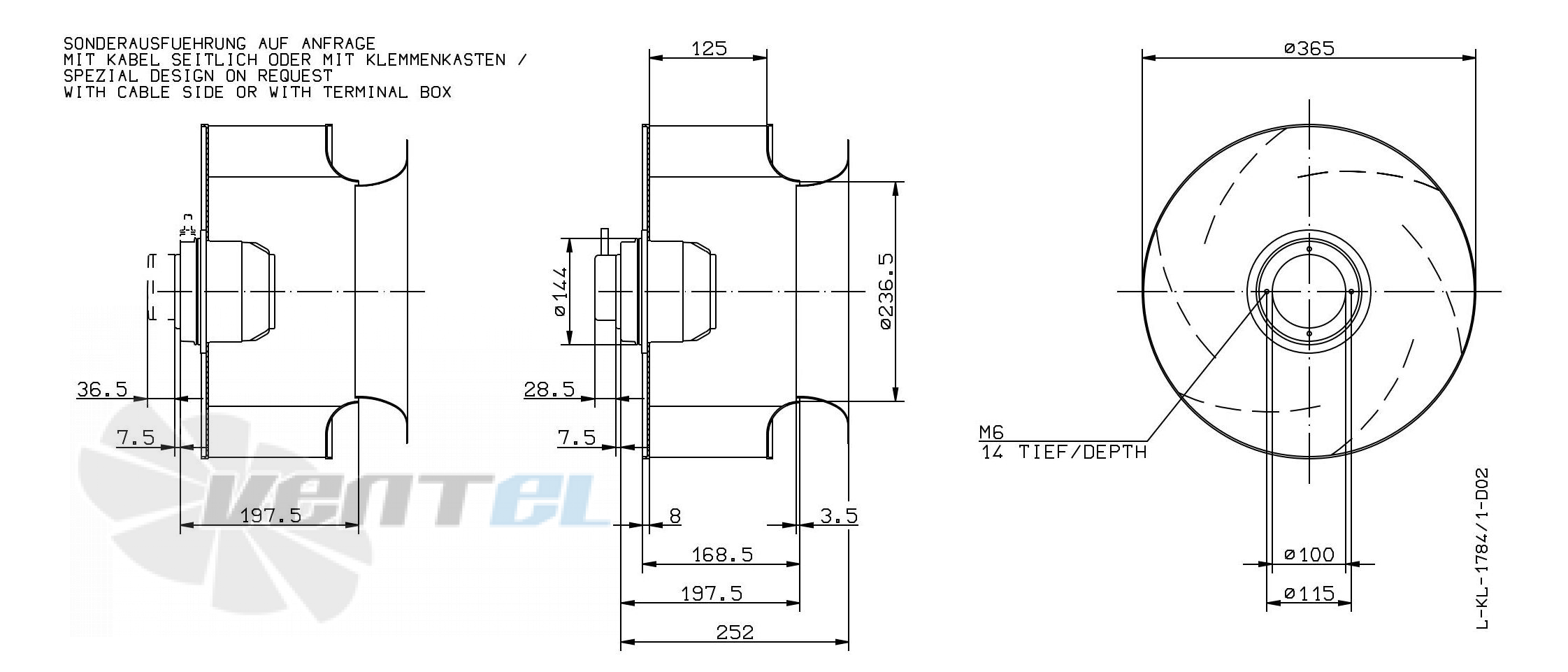 Ziehl-abegg RH35M-6DK.4A.1R - описание, технические характеристики, графики