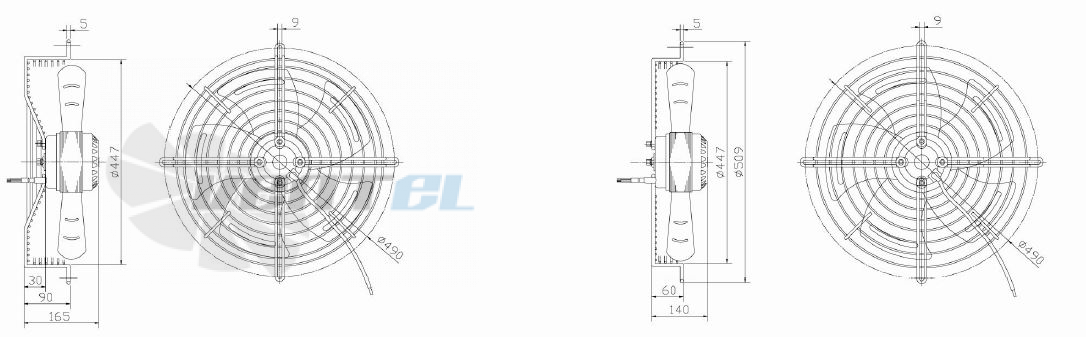 Dunli Group YWF.A4S-420S-5DIA00 - описание, технические характеристики, графики