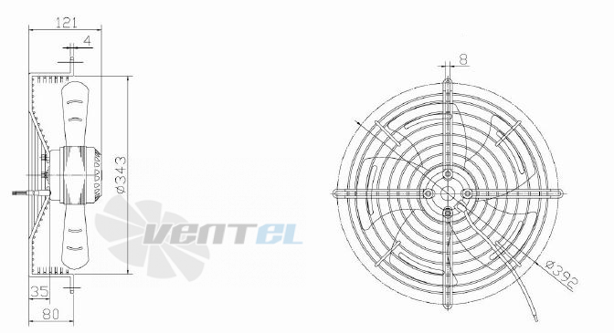 Dunli Group YWF.A4T-315S-5DIA00 - описание, технические характеристики, графики