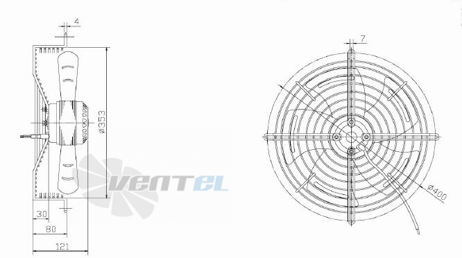 Dunli Group YWF.A4T-330S-5DIA00 - описание, технические характеристики, графики