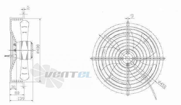 Dunli Group YWF.A4T-380S-5DIA00 - описание, технические характеристики, графики