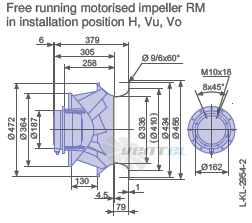 Ziehl-abegg RM45D-VDK.6C.1R - описание, технические характеристики, графики