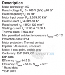 Ziehl-abegg RM56D-VDK.6N.1R - описание, технические характеристики, графики