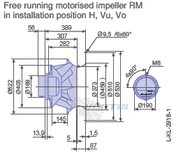 Ziehl-abegg RM50D-ZIK.DG.1R - описание, технические характеристики, графики