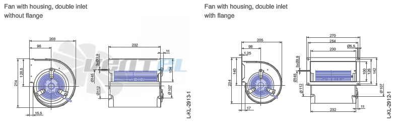 Ziehl-abegg RD13-2EP.WC.2R - описание, технические характеристики, графики