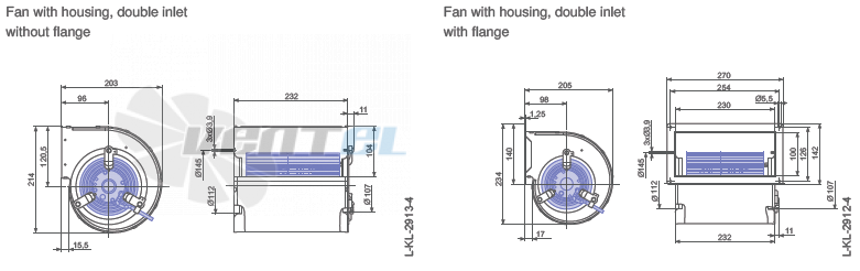 Ziehl-abegg RD13-4EP.WA.2R - описание, технические характеристики, графики