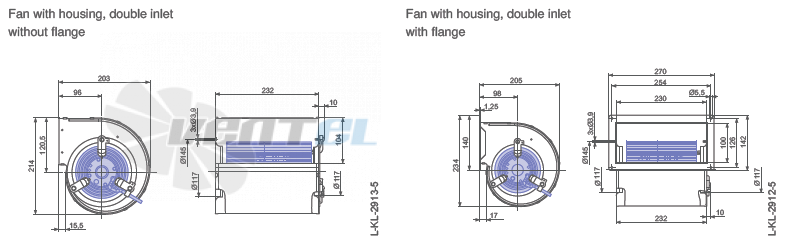 Ziehl-abegg RD15-2EP.WD.1R - описание, технические характеристики, графики