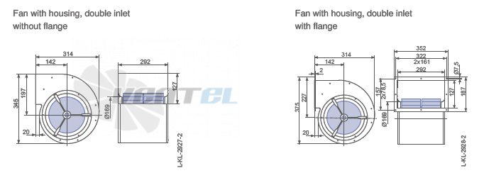 Ziehl-abegg RD20-4EW.4C.1L - описание, технические характеристики, графики