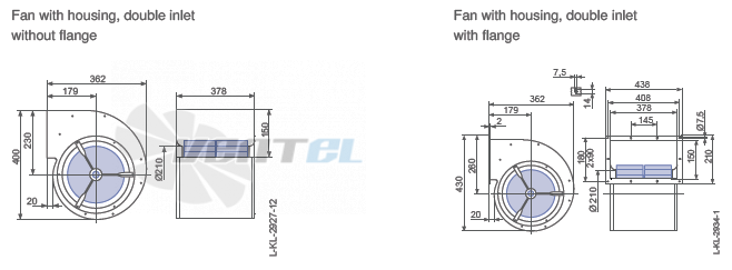 Ziehl-abegg RD25-4DW.4I.BL - описание, технические характеристики, графики