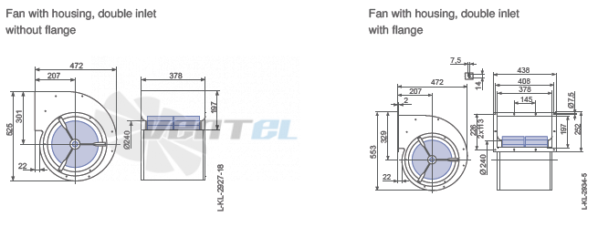 Ziehl-abegg RD28-4DW.6L.2L - описание, технические характеристики, графики