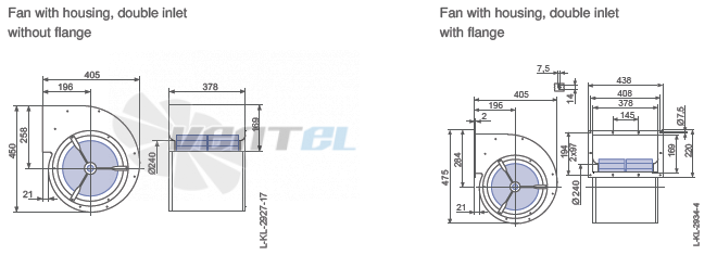 Ziehl-abegg RD28-4EW.4R.AL - описание, технические характеристики, графики