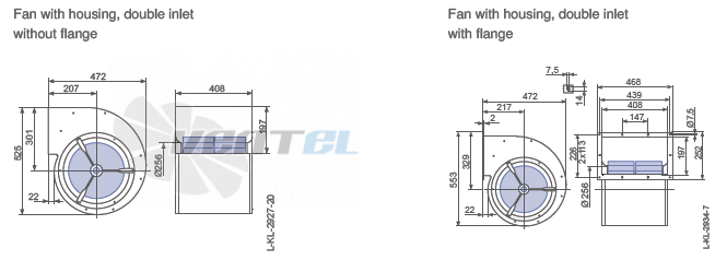 Ziehl-abegg RD31-4DW.6Q.AL - описание, технические характеристики, графики