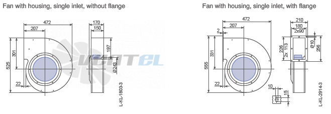 Ziehl-abegg RG28S-4DK.4F.5L - описание, технические характеристики, графики