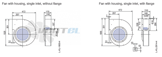 Ziehl-abegg RG28S-4EK.4I.5L - описание, технические характеристики, графики