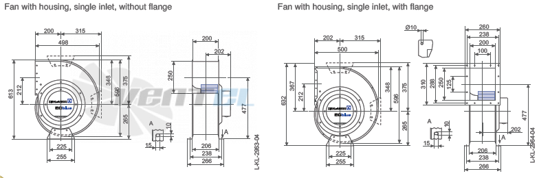 Ziehl-abegg RG31R-ZIK.GG.4RT2 - описание, технические характеристики, графики