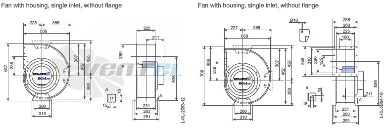 Ziehl-abegg RG35R-ZIK.GG.4R - описание, технические характеристики, графики