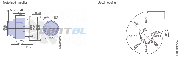 Ziehl-abegg RE35P-ZIK.GG.1R - описание, технические характеристики, графики