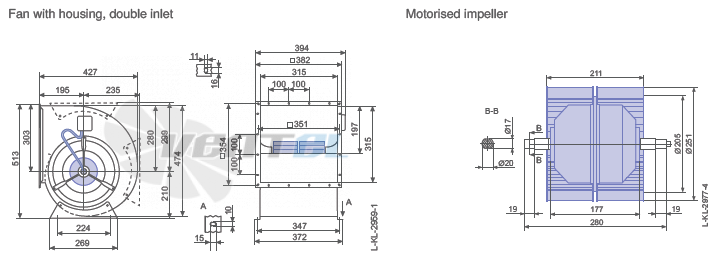 Ziehl-abegg RD25P-4D.4I.1L - описание, технические характеристики, графики