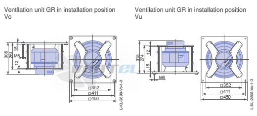 Ziehl-abegg RH31C-ZID-3F-220 - описание, технические характеристики, графики