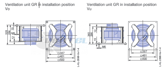 Ziehl-abegg RH35C-ZID-1F-220 - описание, технические характеристики, графики