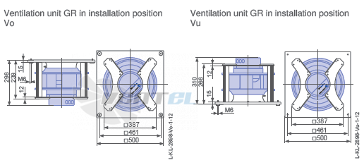 Ziehl-abegg RH35C-ZIK-3F-380 - описание, технические характеристики, графики