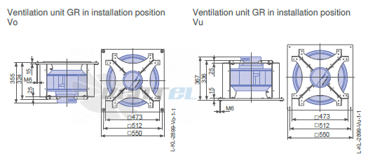 Ziehl-abegg RH40C-ZID-1F-220 - описание, технические характеристики, графики