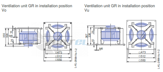 Ziehl-abegg RH40C-ZID-3F-220 - описание, технические характеристики, графики